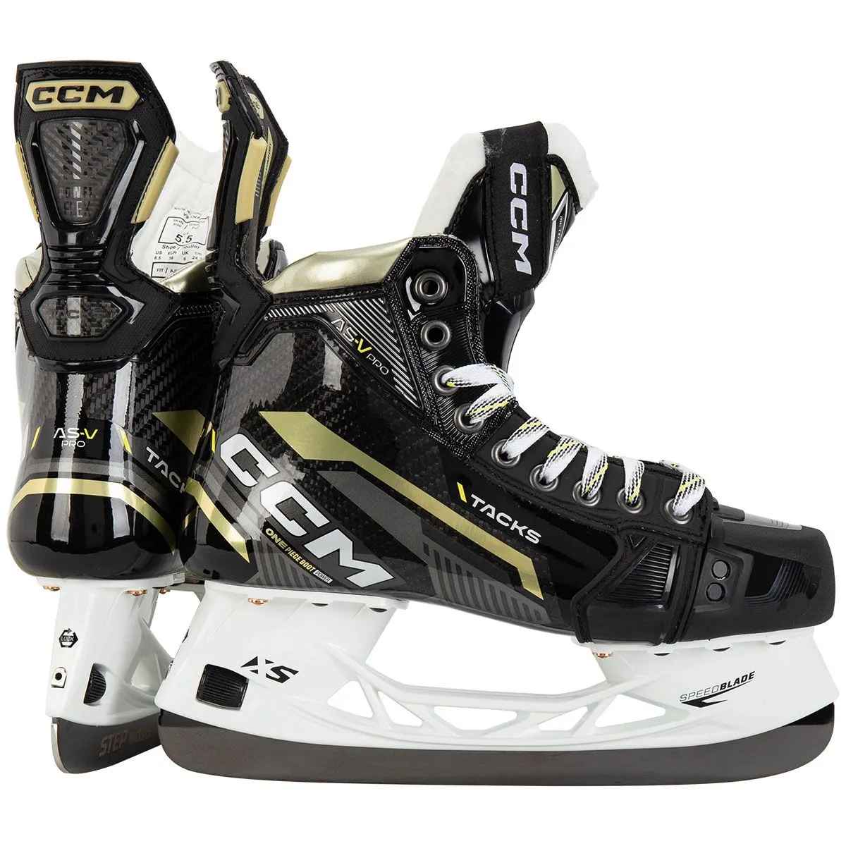 Коньки CCM TACKS AS-V PRO INT (Лезвия STEP V-STEEL XS)