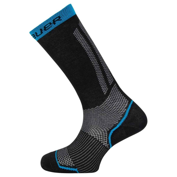 Носки для коньков BAUER S21 PERFOMANCE TALL SKATE SOCK (BLK XS (Y10 - 1.5))